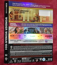 UHD SLIPCOVER - Fits: Wonder Woman 1984 US 4K UltraHD Blu-ray - COVER ONLY