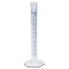 10ml Plastic Graduated Cylinder, Printed Grad., Single Metric Scale (Pack of 2)
