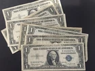 1957 One Dollar Bills Clean Circulated Silver Certificate Note Lot of 100