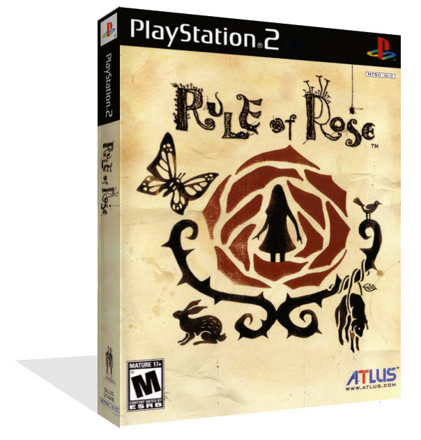 Rule Of Rose Ps2 Playstation 2-DVD Estuche + Funda Art Work