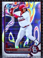 JOSHUA BAEZ  -  2022 BOWMAN CHROME PROSPECT LAVA REFRACTOR