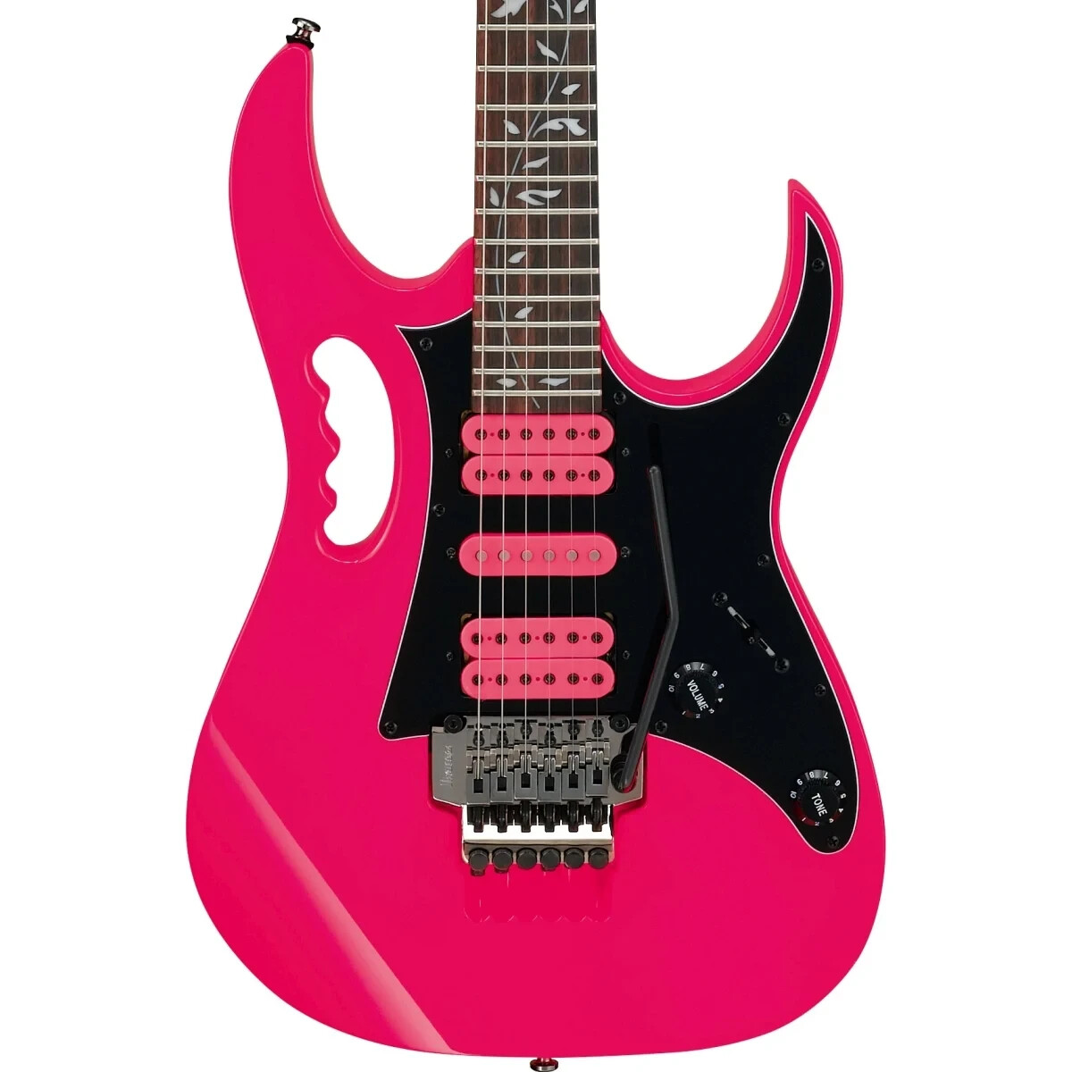 [本日のみ65000まで値下げ]Ibanez-Jem Jr Steve Vai Ibanez JEMJRSPPK Steve Vai Signature Electric Guitar Pink From