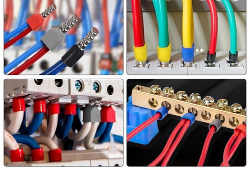 Alicates de prensado tubulares múltiples conectores de cable terminales equipo Hsc86-4/6 - Imagen 10 de 26
