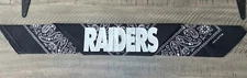 RAIDERS Bandana BLACK COLOR NFL