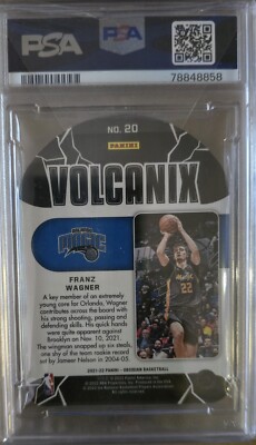 2021-22 Panini Obsidian - Volcanix Franz Wagner #20 (RC) for sale