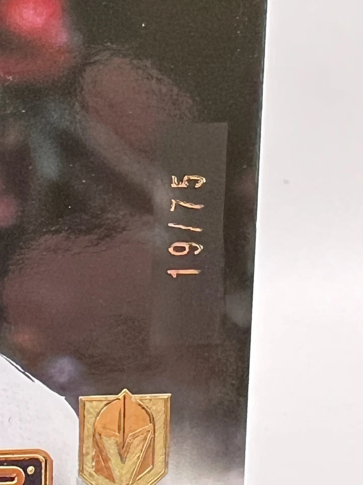 Kaedan Korczak - 2022-23 UD Premier Imagery #PDJR-KK Black 3-Color Patch /75 RC - Image 2 of 3