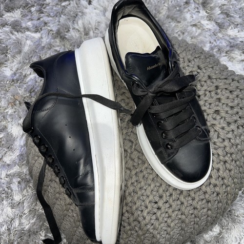 Alexander McQueen Black trainers size 5.5 39 - Picture 6 of 10