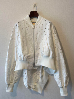 ジャケット・アウター Yohji Yamamoto Punching Raiders Jacket YOHJI YAMAMOTO PUNCHING RAIDERS JACKET MULTICOLOR MATERIAL