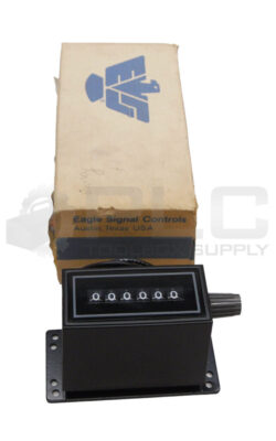 NEW EAGLE SIGNAL CONTROLS PCC-6 PANEL MOUNT COUNTER 115V 50/60HZ 7.8W *READ*