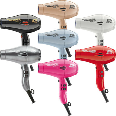 Parlux Haartrockner Advance Light Ceramic & Ionic 2200W ALLE FARBEN - Kostenloser Versand
