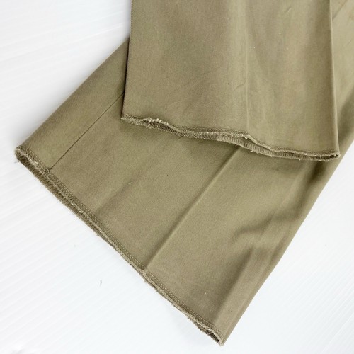 Vintage Orvis Brushed Twill Ex Tab Khaki Trousers Pants Mens 32 - Picture 2 of 8