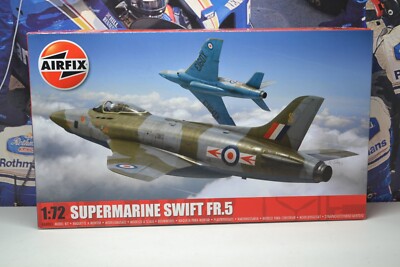AIRFIX MODELS - SUPERMARINE SWIFT FR.5 KAMPFJET - MODELLBAUSATZ IM MASSSTAB 1:72 A04003