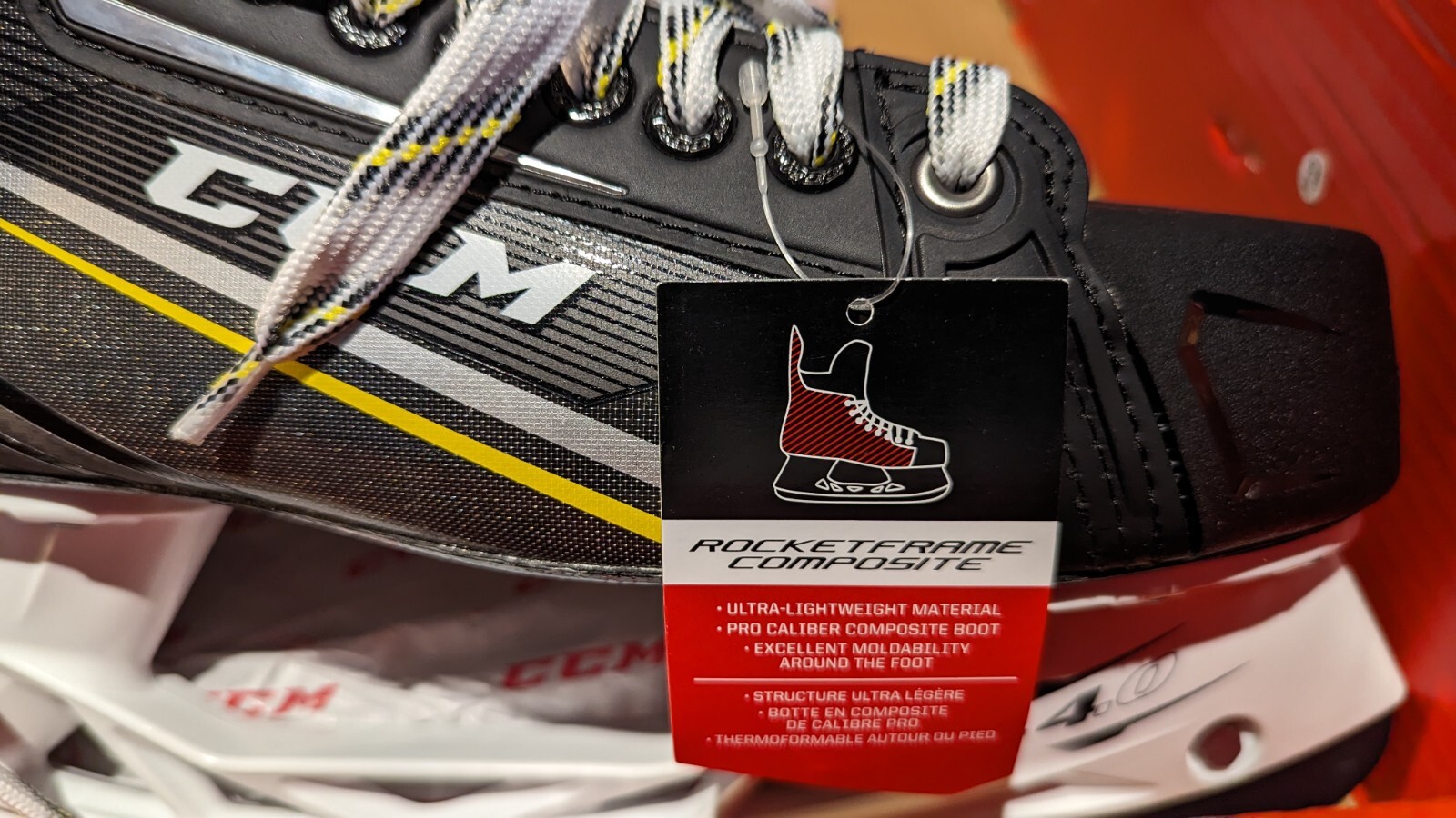 CCM TACKS 9090 PRO ICE HOCKEY SKATES SENIOR SIZE 12 D * NEW* eBay