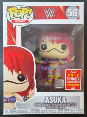 Funko Pop! WWE Asuka #56 2018 Summer Convention Limited Edition