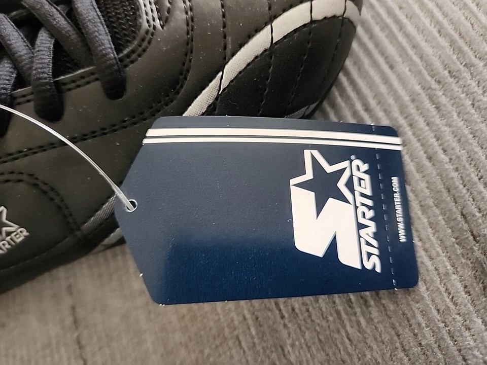 Nuevo Botín Todo Uso Sin Caja Starter Niños Negro Talla 6 Foto 4 de 4