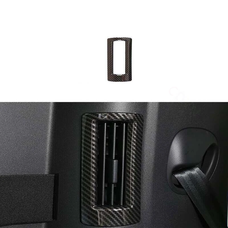 For Land Rover Defender 2020-24 Carbon Fiber C Pillar Air Outlet Vent Frame Trim