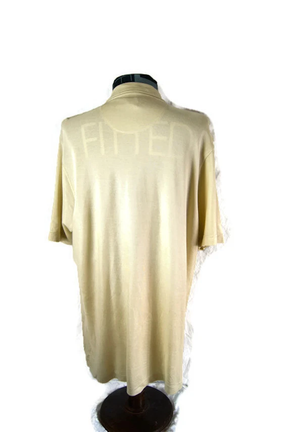 Camisa Hombre Andrew Fezza Signature Collection L Botón Delantero Manga Corta Foto 3 de 4