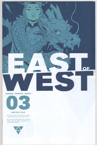 2013 Image Comics #3 East of West 1st Printing Combined Shipping!