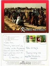 CPM AK TUNISIE DOUZ - Le Marché des dromadaires (258367)