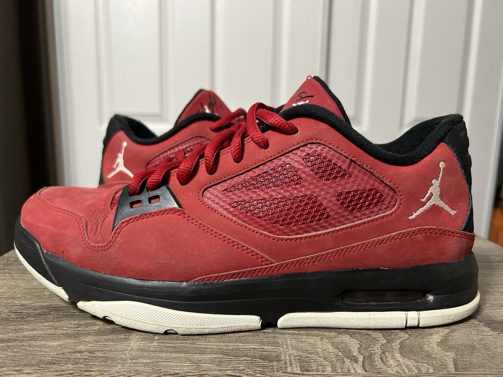 Mens Jordan Flight 23 RST Low Size 10.5 Gym Red - Nice Clean Condition