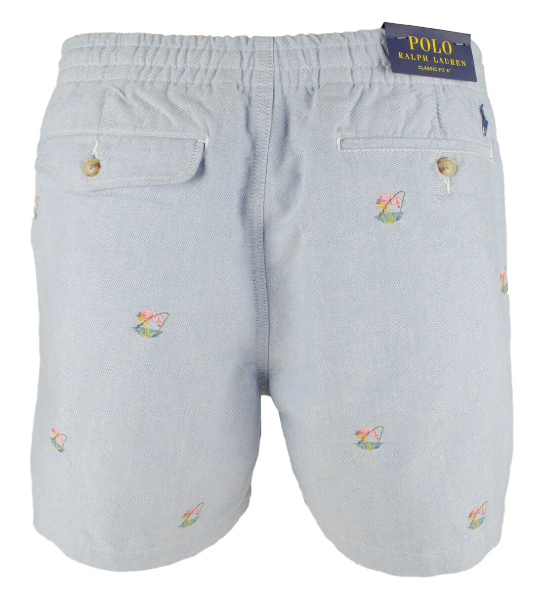 Polo Ralph Lauren Men s 6 Inch Polo Prepster Oxford Shorts eBay