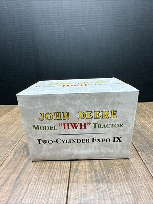 ERTL John Deere Model ''HWH'' Tractor Two - Cylinder Expo IX 1990 1/16th