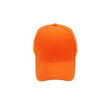 WHOLESALE LOT 500 Plain Blank Solid Baseball caps hats adjustable 