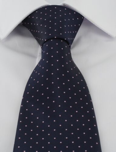 Michelsons of London Mini Spot Extra Long Tie - Picture 8 of 18