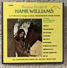 Famous Songs of Hank Williams in Modern Rock-Acid Sound E 5136 Reel Tape. Tested