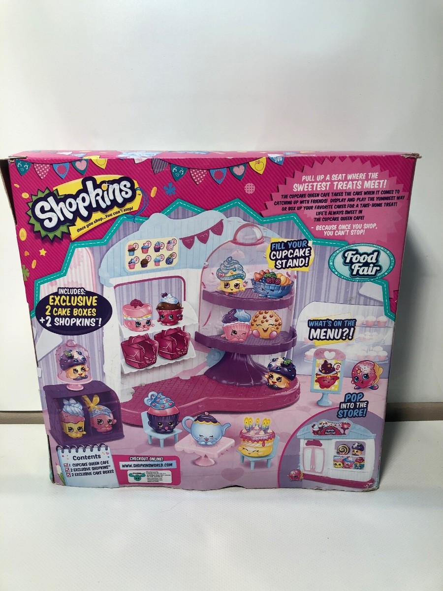 [Shopkins]Shopkins Cupcake Queen Cafe Playset 56081 [並行輸入品] Amazon.com: Shopkins Cupcake Queen Cafe Playset : Toys & Games