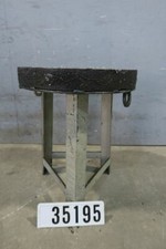 Stahltisch Schweisstisch Richttisch Werktisch Rundtisch 68x80cm #35195