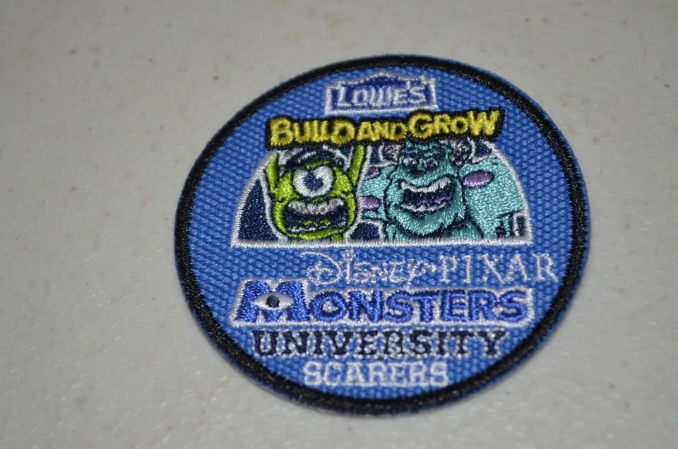 7 Lowe’s Build Grow Patches Disney Monsters Inc Kung Fu Panda Alien Robot Marvel - Image 3 of 4