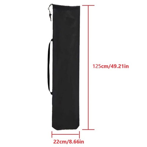 Camping Klappstuhl tragbar Rucksack zusammenklappbar Sport Strandstuhl mit Tasche - Bild 16 von 16