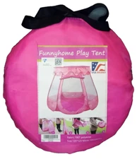 Caryline Pink Princess Funnyhome Play Tent