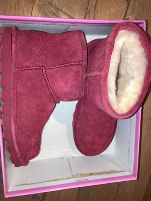 Winterboots Damen, Gr. 36, Farbe: weinrot, Make: Bearpaw, sehr kuschelig!