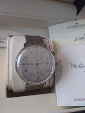 Junghans Max Bill Chronoscope 40mm Automatic Men's Watch