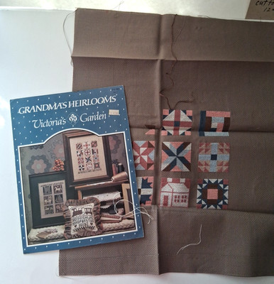 Grandma's Heirlooms Victoria's Garden Counted Cross Stitch & Partial Work Quilts
