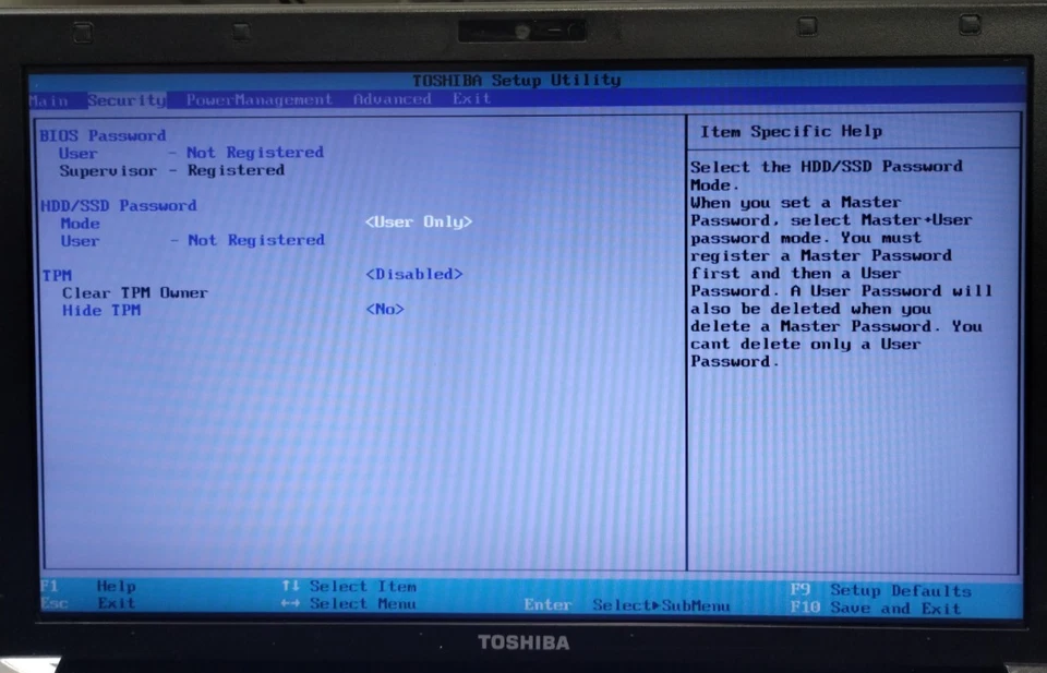 Toshiba Tecra R950 15.6" Laptop i5-3340M 2.70GHz 8GB RAM 1TB HDD W10P - Image 3 of 4