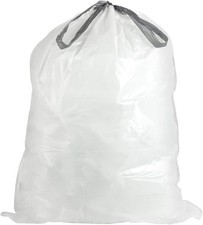 Plasticplace Custom Fit Trash Bags Compatible with simplehuman Code K, 200 Count