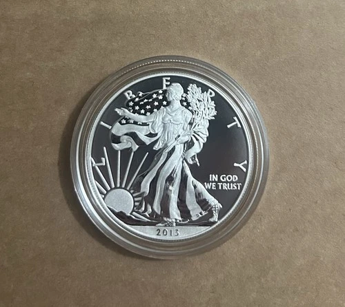 2013 W Enhanced Uncirculated Silver Eagle