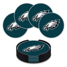 Rico Industries NFL Football Classic Favorites: PVC Coaster Set 4-Pack