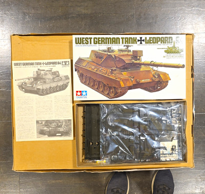 Tamiya 1/35 West German Tank Leopard - Mint In Open Box - Please Read