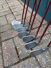 Mens ping G 15 golf clubs iron set 4  to SW Black Dot Senior Shaft