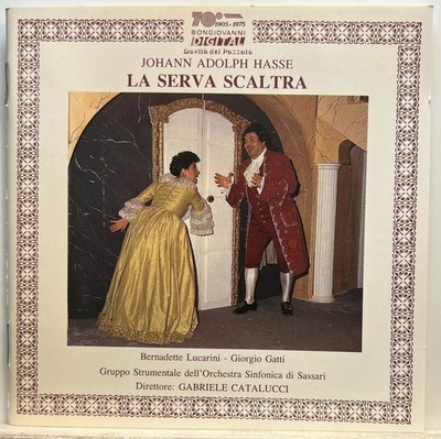 La Serva Scaltra The Shrewd Maid (CD 1990 Bongiovanni Italy) *Rare* *Very Good*