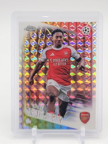 MYLES LEWIS-SKELLY 2025-26 TOPPS CHROME UCL GEOMETRIC REFRACTOR #52 Q2615