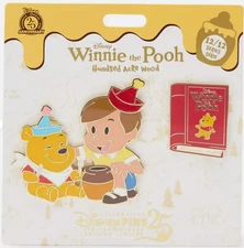 Disney Winnie The Pooh Hundred Acre Wood Christopher Robin Pin #12 PRESALE Dec