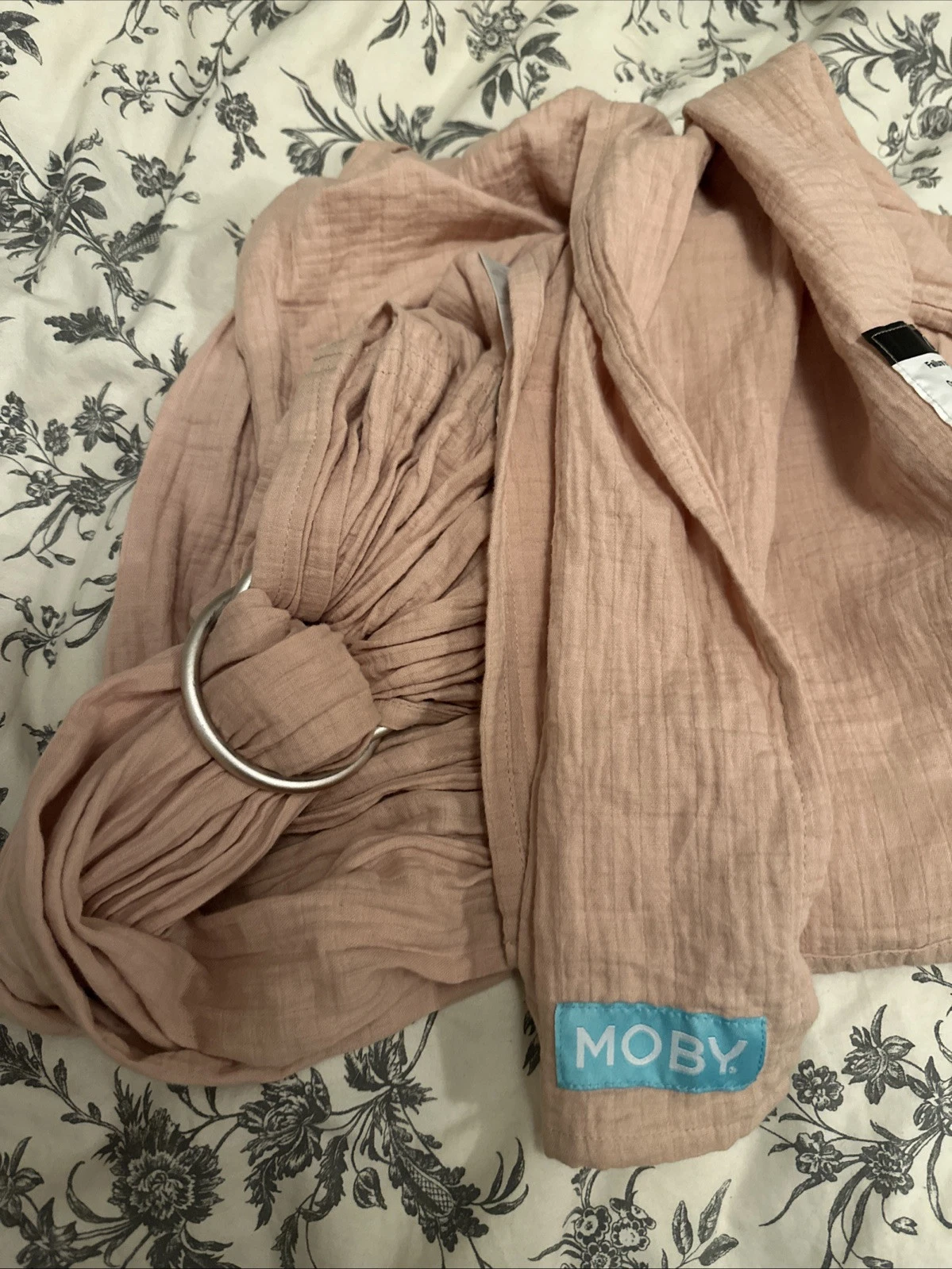 Moby Baby Ring Sling Double Gauze - Rose Color - MSL-ROSE-01