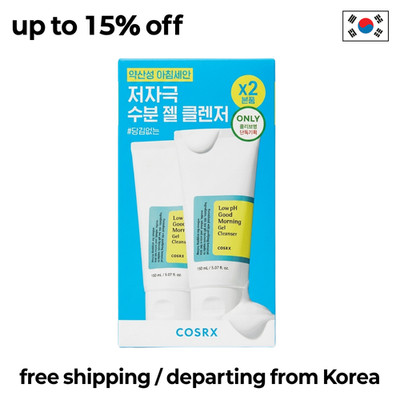 COSRX Low pH Good Morning Gel Cleanser 150ml x2 (5.07 fl.oz. x2)