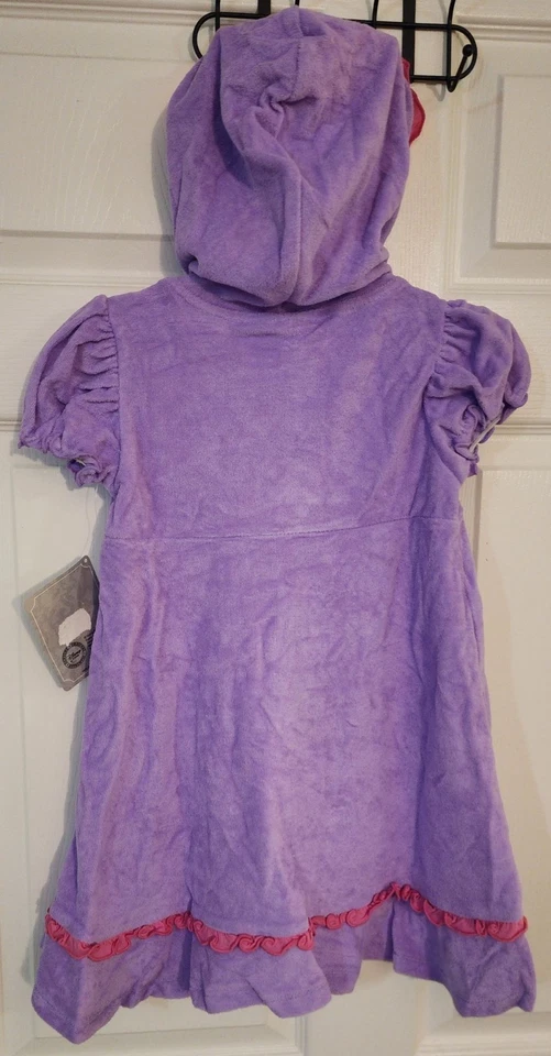 Disney Store Traje de Baño Cubrir Princesa Nuevo Con Etiquetas Talla M 7/8 Rapunzel Foto 2 de 4