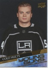2020-21 Upper Deck Young Guns Silver Foil #724 Cole Hults - Rookie